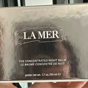 La Mer Concentrated Night Balm new in box. Major discount, retail price is $780